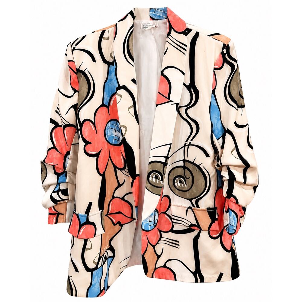 Vanis Art Deco Blazer Made in Italy
